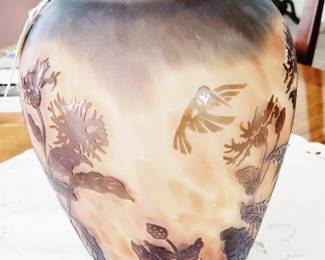 Emile Galle Art Deco Vase