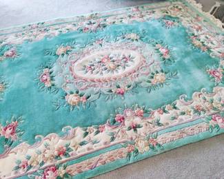 6' x 12 1/2' wool rug