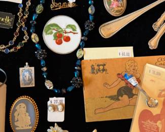 Earring Sets, Brooches, Necklaces