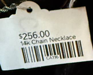 14k Chain Necklace
