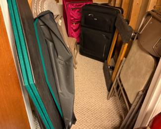 Luggage, Folding Chairs