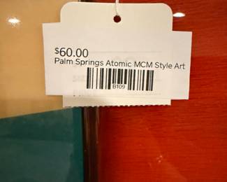 Palm Springs Atomic MCM Style Art