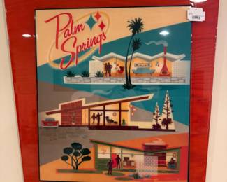 Palm Springs Atomic MCM Style Art