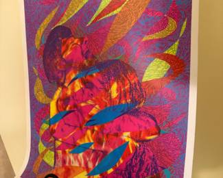 "Light My Fire" Blacklight Poster