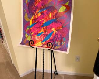 "Light My Fire" Blacklight Poster
