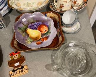 Creamer Dishes, Serving Platters