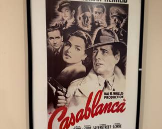 Casablanca Framed Poster
