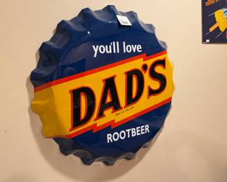 Dad's Root Beer Sign