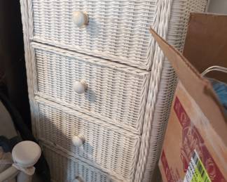 rattan cabinet