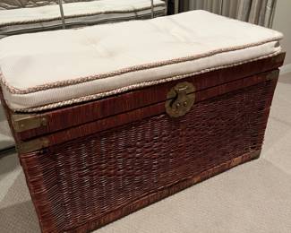 RATTAN TRUNK