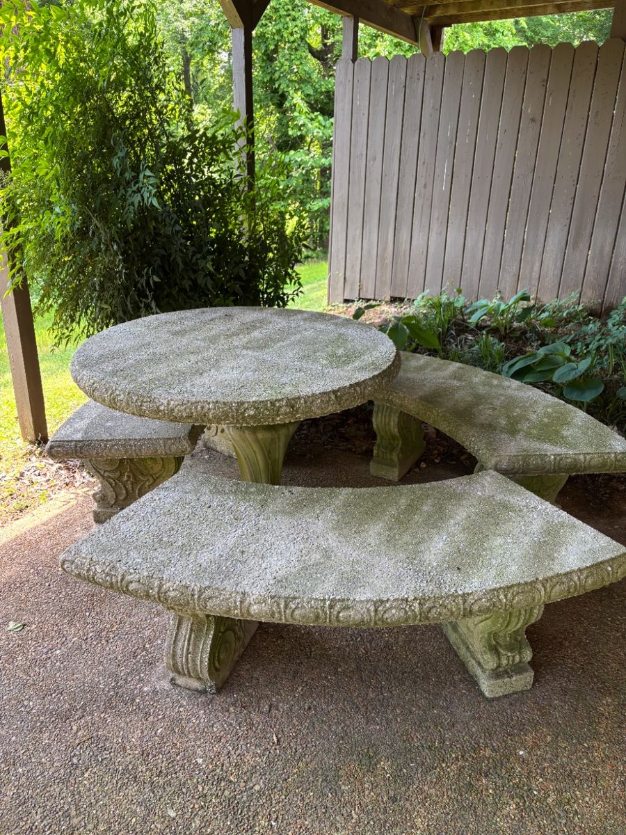 AVAILABLE FOR PRE-SALE! Very heavy, bring lots of muscle. We cannot help you move/load. In great condition. Power washing will make it look new! call 423-618-7804 to arrange pickup.