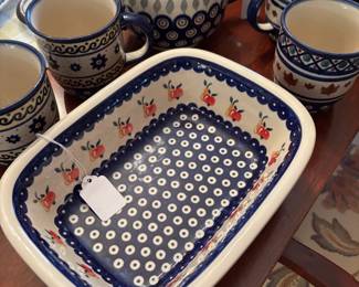 Boleslawiec Polish pottery