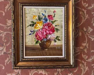 Original oil painting- signed Bini