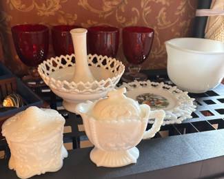 milk glass