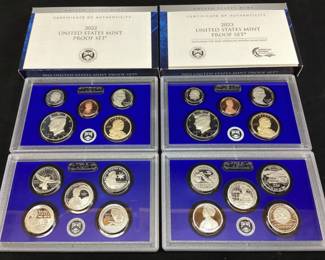 2022 & 2023 U.S. MINT PROOF SETS