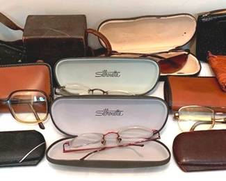 516 - Lot of Assorted Glasses, Cases, & More