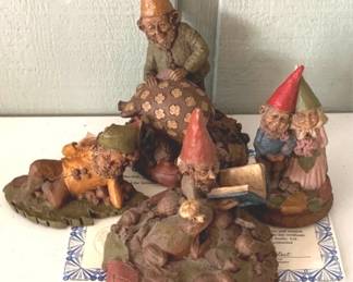 116 - Tom Clark Assorted Gnome Figures qty 4