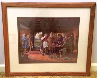 233 - Framed Print - 23" x 26"