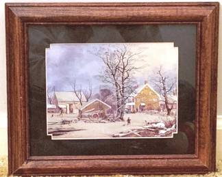 209 - Framed Print - 11" x 12"