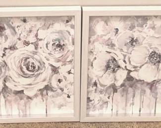 184 - 2 Canvas Prints - 13" x 13"