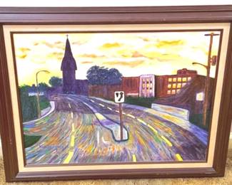 214 - Kim Gregory Oil on Canvas - 24" x 30