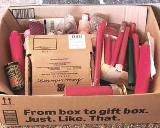 539 - Box of Assorted Candles