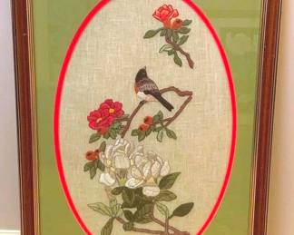 243 - Framed Needlepoint - 16" x 22"