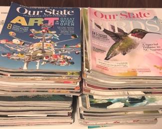 137 - Lot of "Our State" Magazines