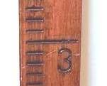 246 - 5 Foot Wood Ruler - 60" x 6"