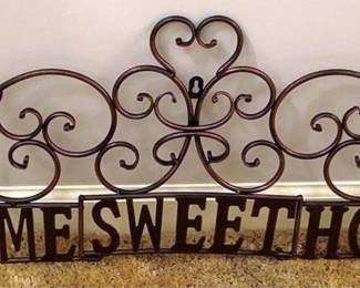 181 - Metal Wall Hanging - 13" x 30"