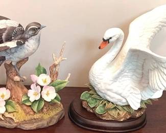 373 - 2 Bird Figurines - 8" Tall