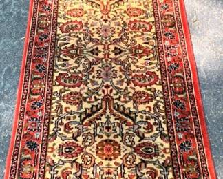 39 - All Pure New Wool Pile Rug - 2'4" x 4'9" woven in India