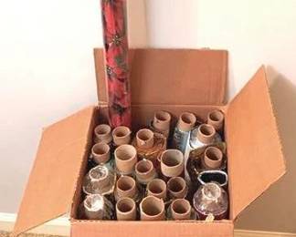550 - Box Lot of Wrapping Paper
