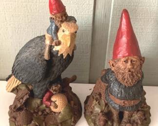 109 - Tom Clark "Par" & "Forest" Gnome Figures 12" tall