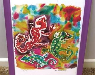 189 - Kim Gregory Watercolor - 22" x 17"