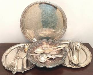 435 - Lot of Silver Plated Items