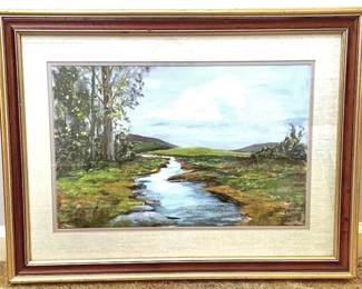 202 - Framed Print - 17" x 14"