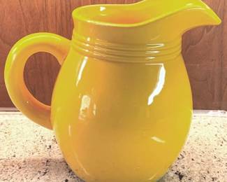 327 - Ceramic Pitcher - 7" Tall