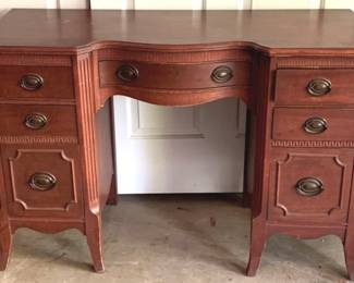 47 - Antique Vanity / Desk - 30" x 46" x 18"
