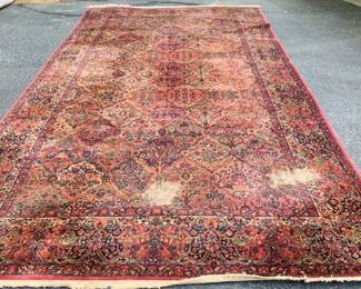 131 - Rug - 105" x 85" some worn spots