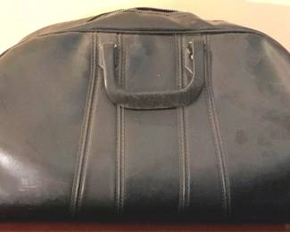 166 - Vintage Travel Bag - 12" x 19"