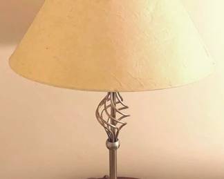 155 - Lamp - 28" Tall You are buying a used as-is electric/electronic item. We do not guarantee all components are present, and if it is not expressly stated, it is untested.
