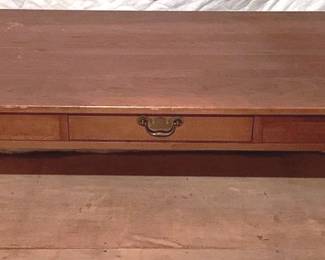 562 - Henkel Harris Solid Cherry Coffee Table 17" x 42" x 21"