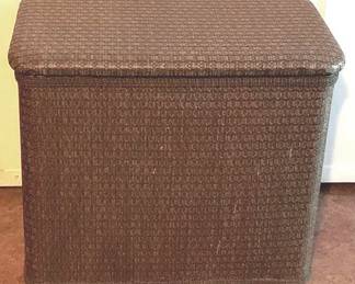 144 - Wicker Clothes Hamper - 19" x 22" x 13"