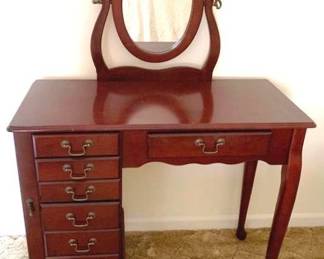 348 - Vanity with Mirror - 44" x 36" x 16"