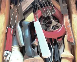 294 - Drawer Lot Kitchen Utensils