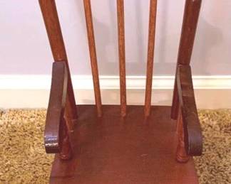 257 - Doll Size Rocker - 16" x 7" x 9"