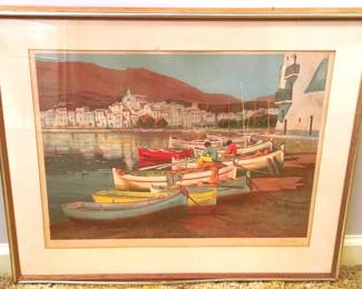 237 - Framed Print - Signed - #116/260 - 22" x 27"