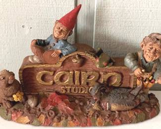 85 - Tom Clark Gnome Figurine "Cairn Studio" Figure #2042 8 x 12 x 3