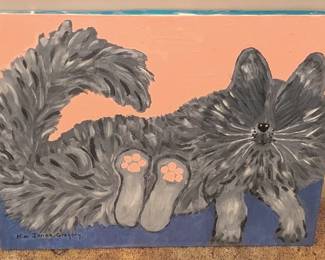 186 - Kim Gregory Oil on Canvas - 24" x 18"